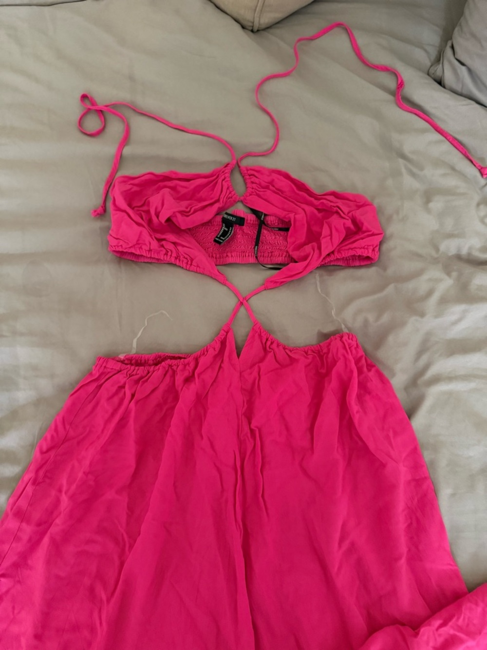Cutout maxi forever 21 dress